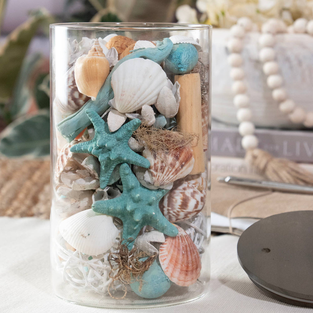 Ocean Plumes Potpourri Jar