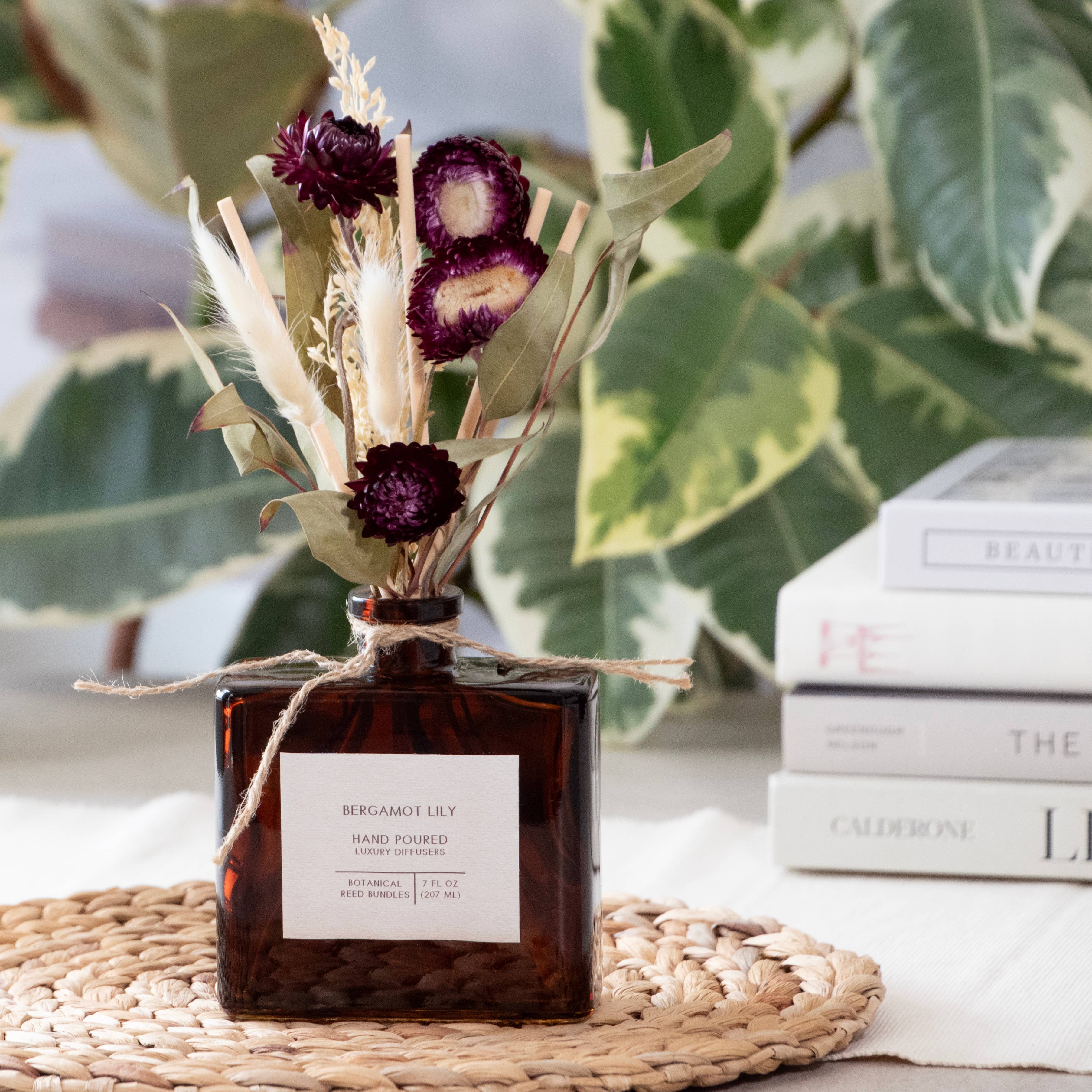 Bergamot Lily Bouquet Reed Bundle Fragrance Diffuser