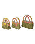 Beaumont Lavender Purse, Fresh Green, Set of 3
