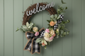 Welcome spring wreath
